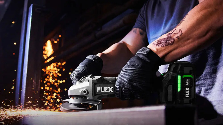 Flex angle grinder