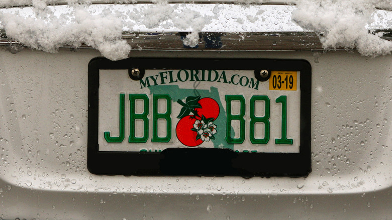 Florida Bill Amendment Would Allow License Plate Frames – But There's A Catch