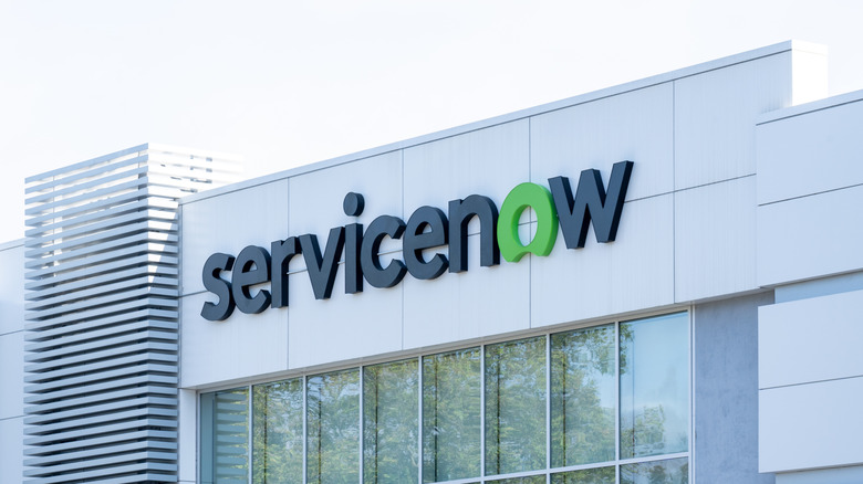 ServiceNow headquarters in Santa Clara, California, USA.