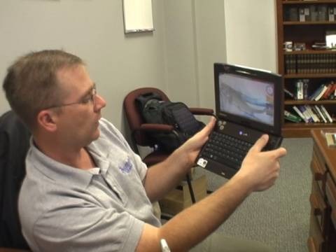 Rob Bushway and the Flybook V5i Tablet PC