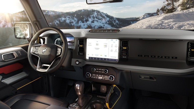 Ford Bronco interior