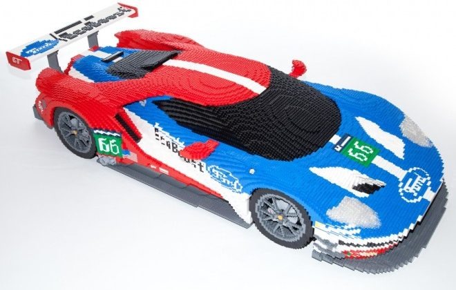Ford GT 1:3-scale Lego model unveiled for Le Mans