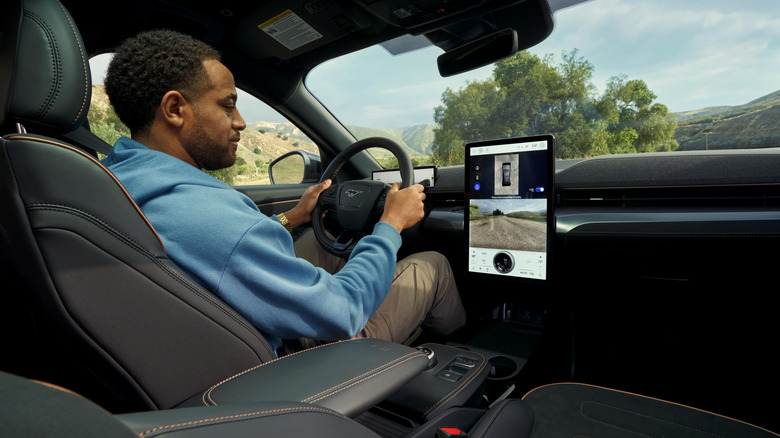 2023 Mustang Mach-E interior