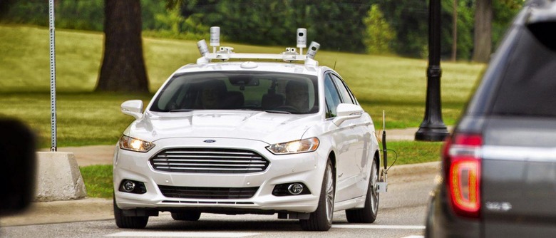 Ford Fusion Hybrid Autonomous Vehicle