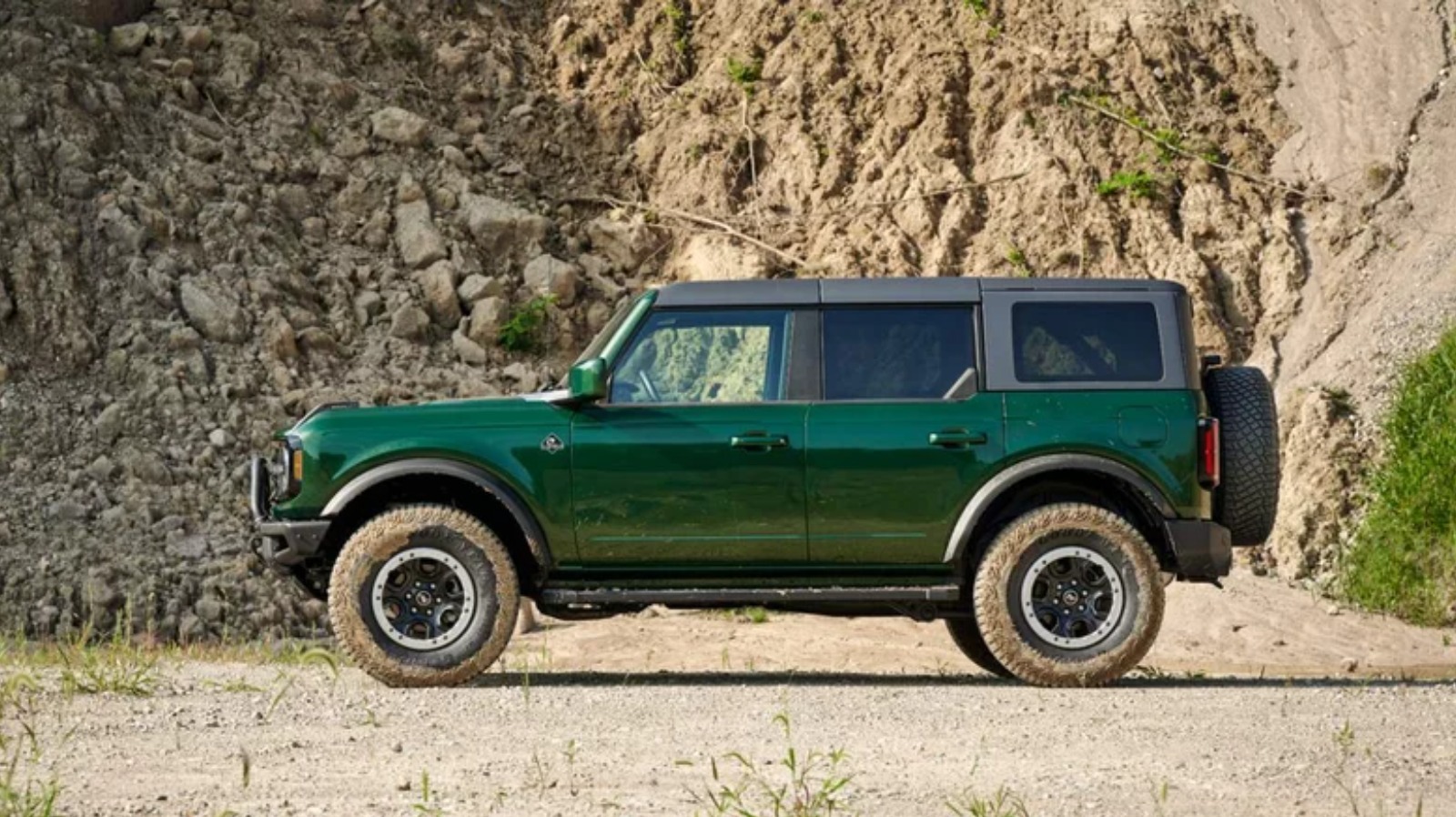 Ford Reveals 2022 Bronco Eruption Green Metallic Heritage Paint Color