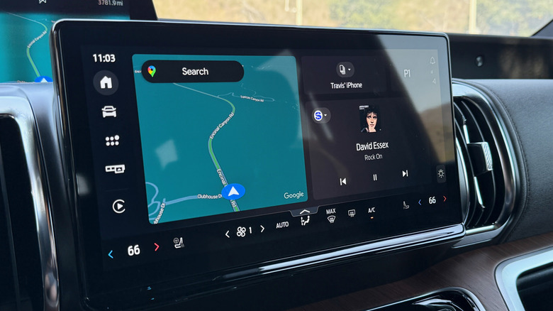 2025 Ford Expedition center touchscreen