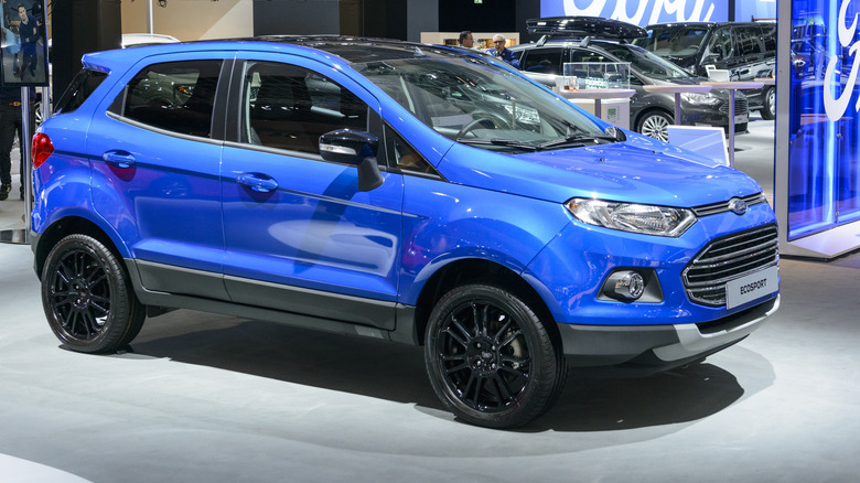 Ford EcoSport on display