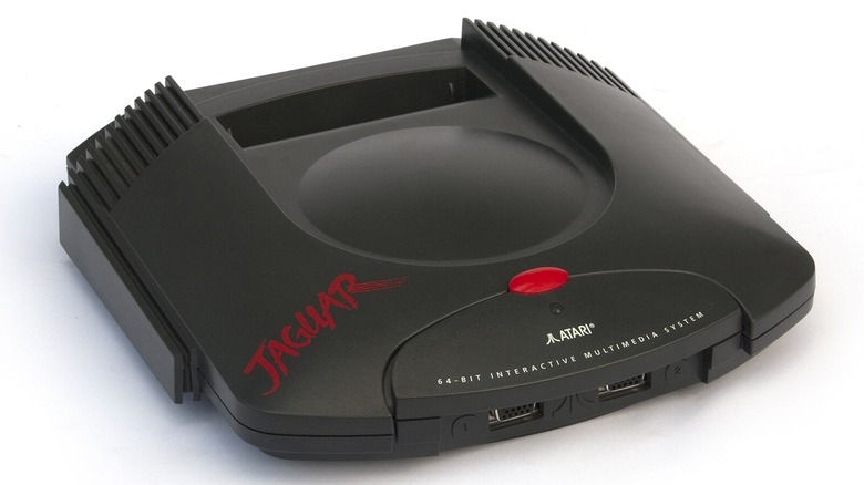 Atari Jaguar against white background
