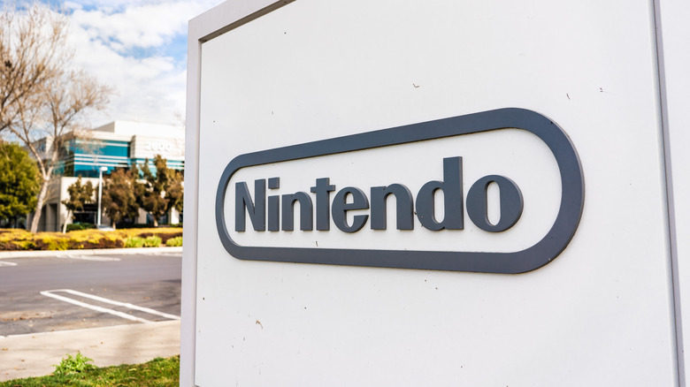 Nintendo building sign