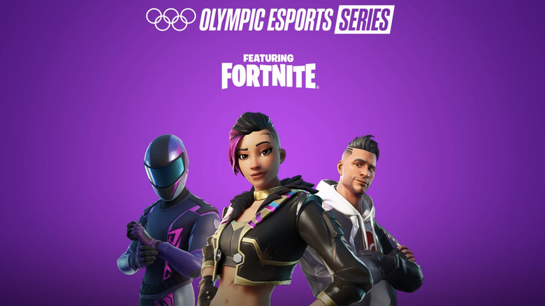 Fortnite Olympics esports ad