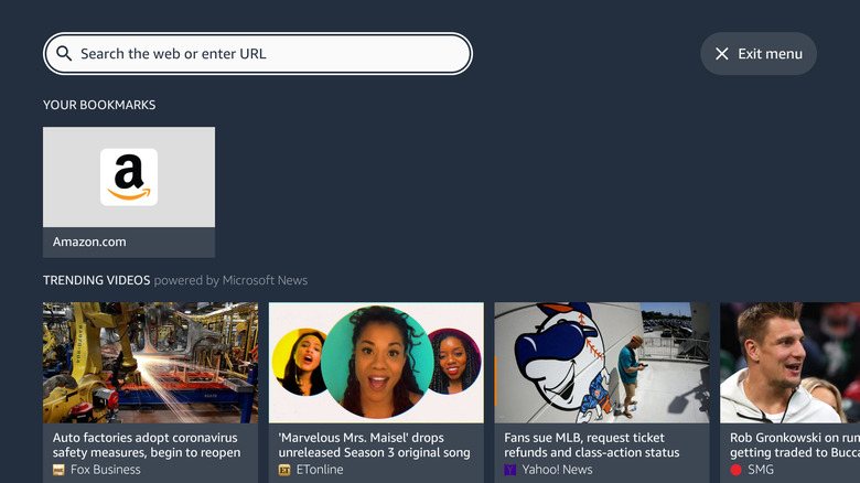 Amazon Silk browser