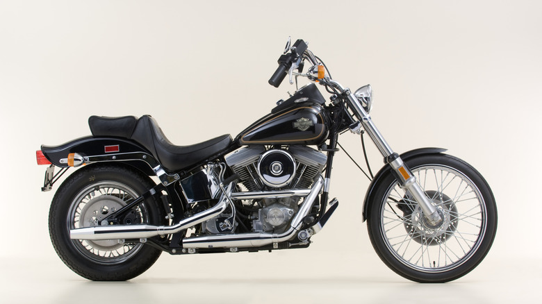 1984 FXST Softail on center stand