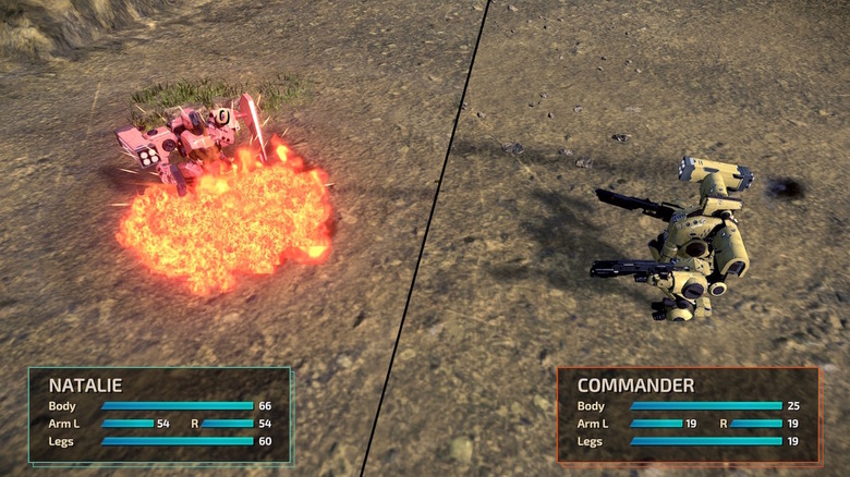 Wanzer combat