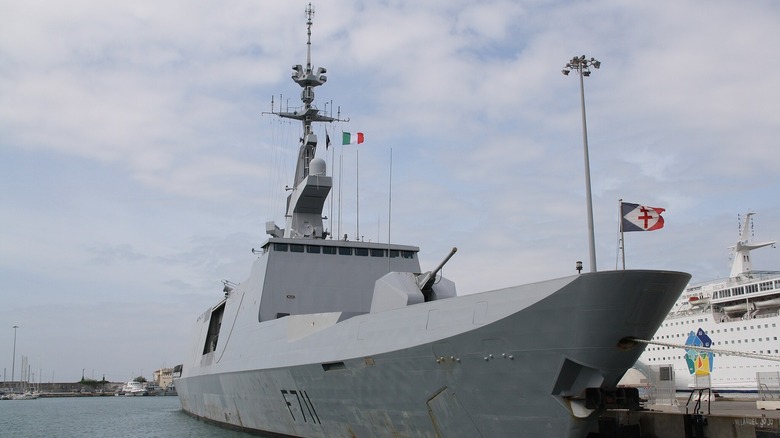 FS Surcouf warship