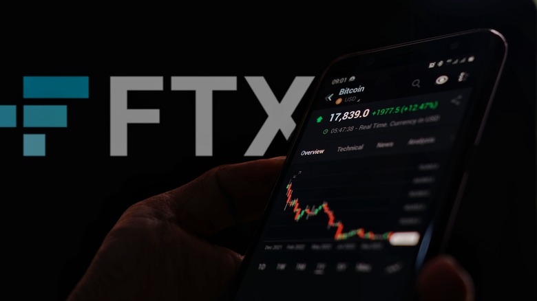 Trading crypto assets on FTX exchange.