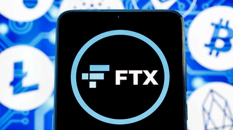 FTX Logo on Phone