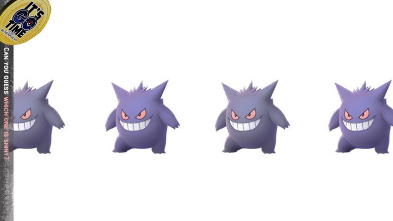 Pokemon Shiny Gengar Go Shadow Punch