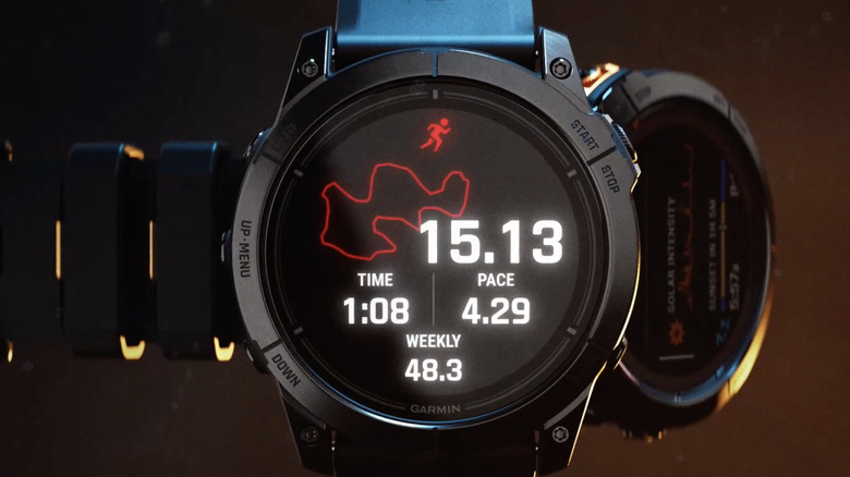 The Garmin fēnix 7 smartwatch