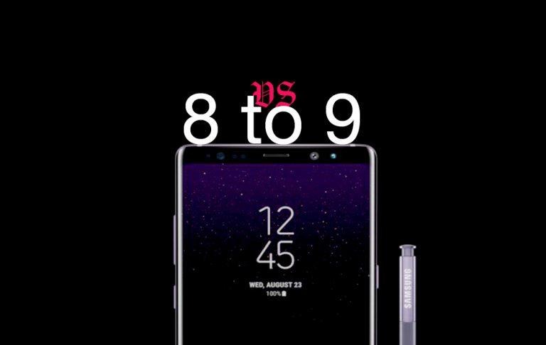 note 8 vs 9t