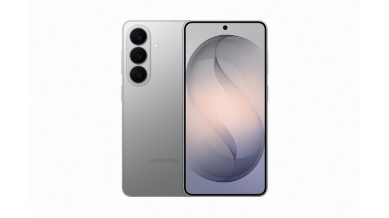 Front and rear view of the Galaxy S26