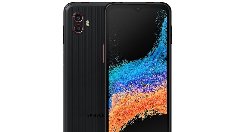 Galaxy XCover6 Pro front back