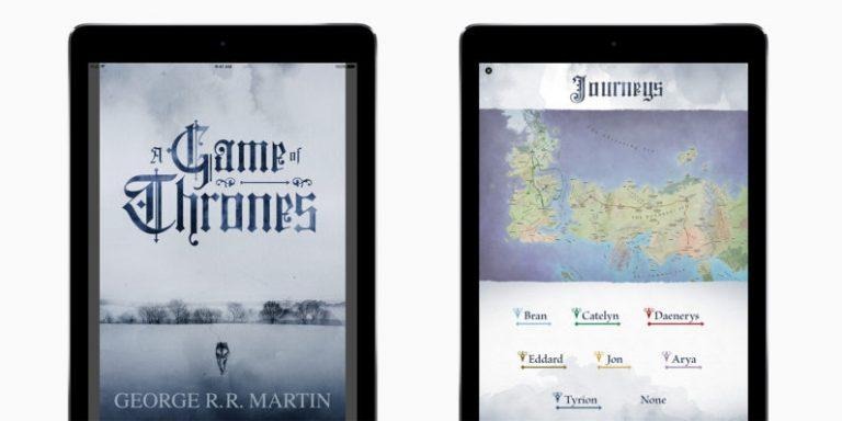 'Game of Thrones' novels get iBooks-exclusive enhanced editions