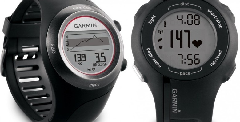 foran procedure kondom Garmin Forerunner 410 And 210 GPS Watches Jog Onto The Scene - SlashGear