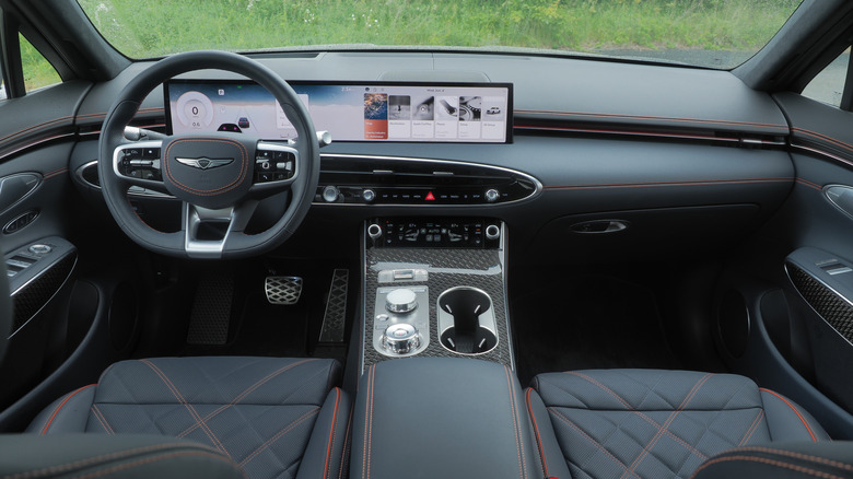 2026 Genesis GV70 dashboard