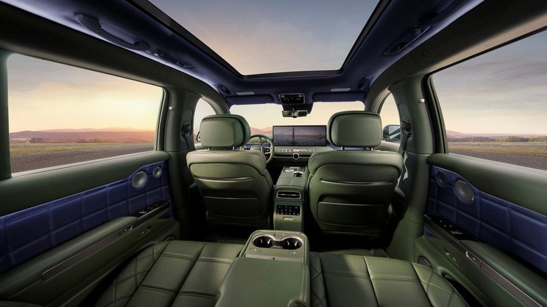 2027 Genesis GV90 SUV interior