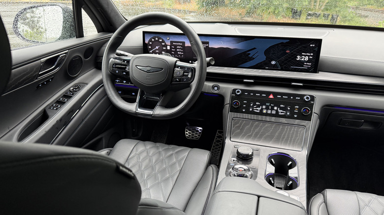 Genesis GV80 Coupe Prestige Black drivers seat