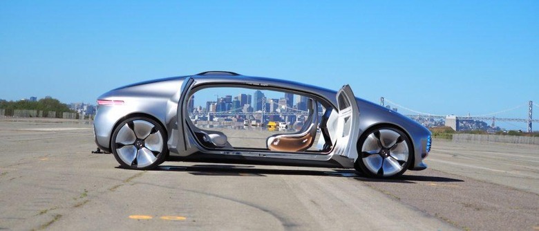 Mercedes F 015 self-driving car prototype