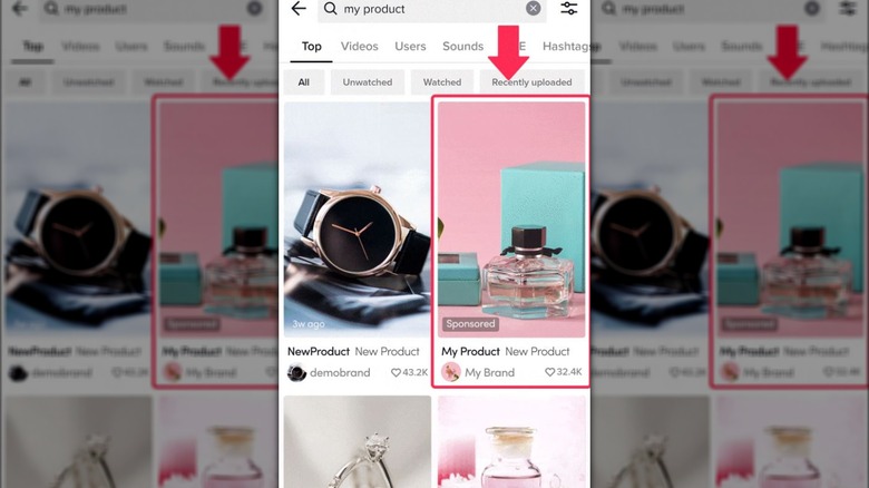 TikTok search ads