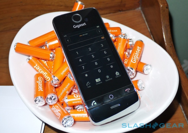 Gigaset SL910A home phone thinks it's a smart phone - CNET