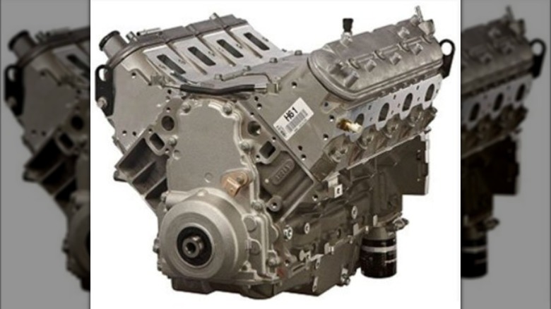 The GM Performance LS7 long block crate engine