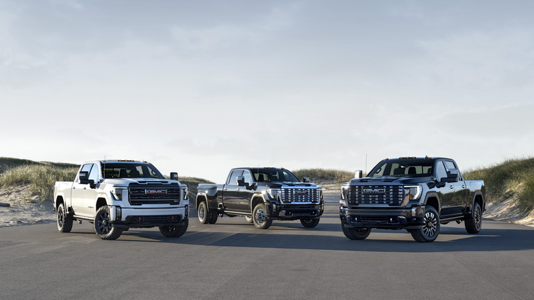2025 GMC HD truck lineup