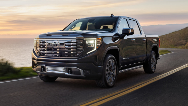 GMC Sierra Denali Ultimate on the road