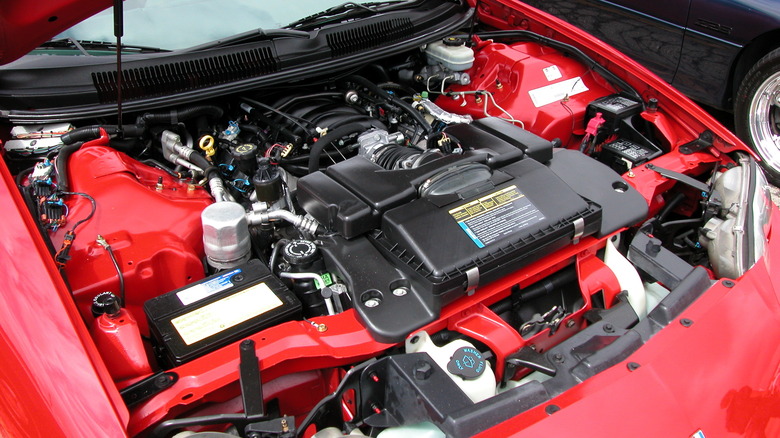 GM 5.7L LS! engine in 1998 Chevrolet Camaro