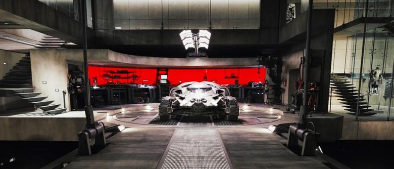 Go inside the Batman v Superman movie's Batcave with Street View