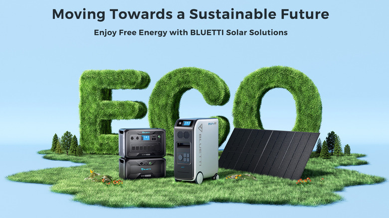 Bluetti solar solutions banner