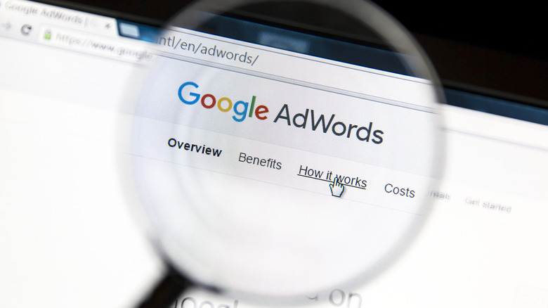 Looking at Google ads through a magnifying glass