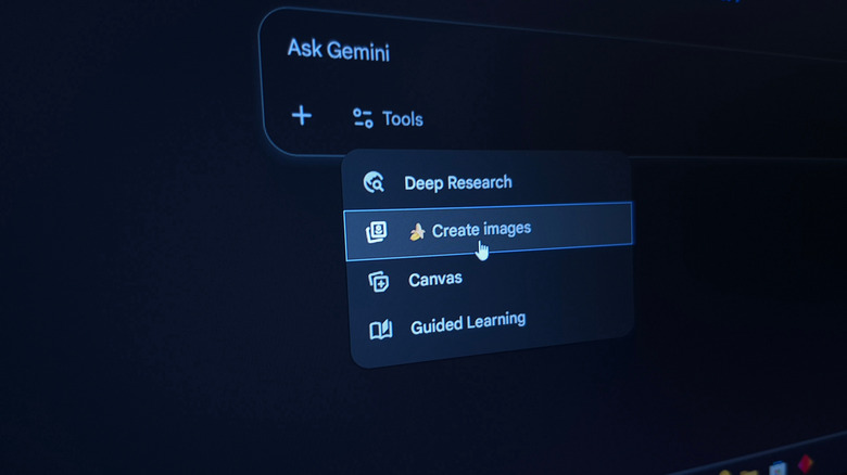 Google Nano Banana extension on Gemini