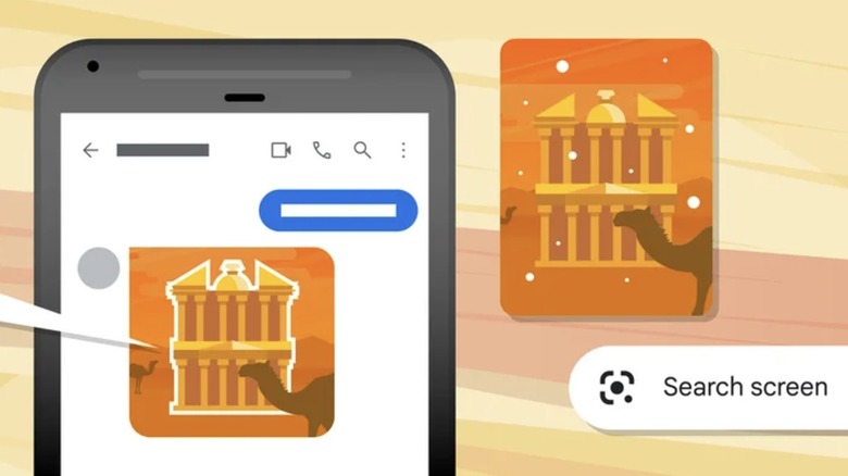 Google Visual Search mobile illustration