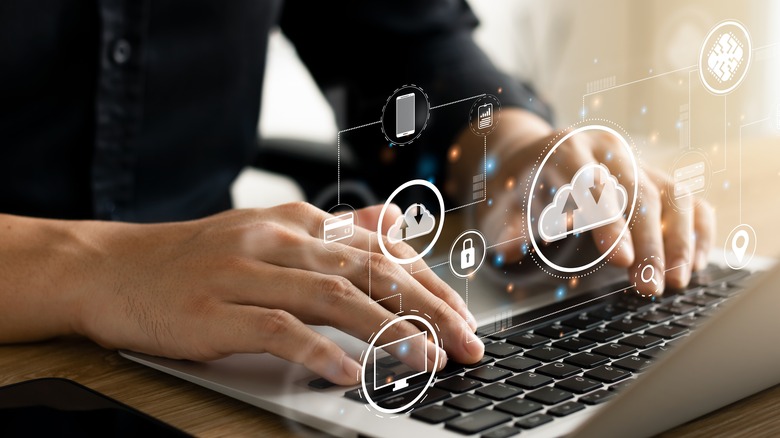 Internet services illustration