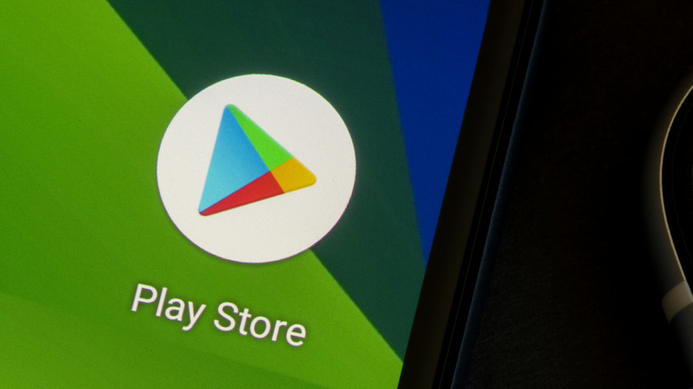 Google Play app installed on an Android phone.