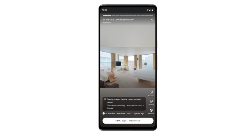 Google's new hotel search tool
