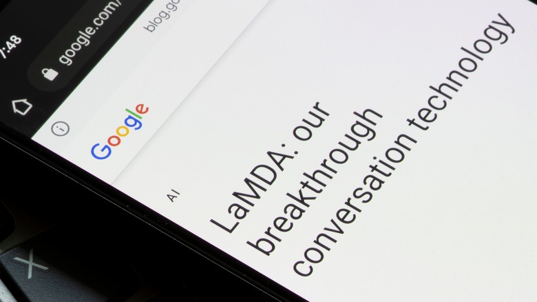 Google LamDA AI smartphone