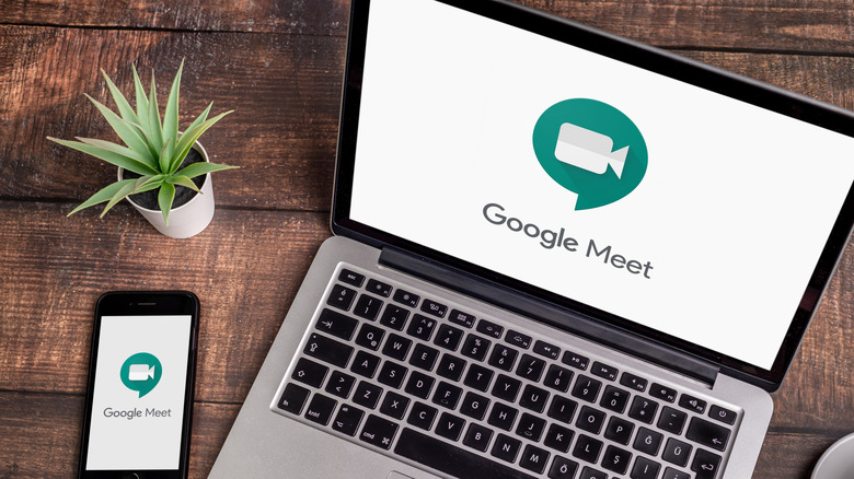 Google Meet on Desktop