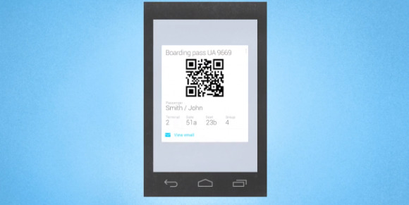 google boarding pass