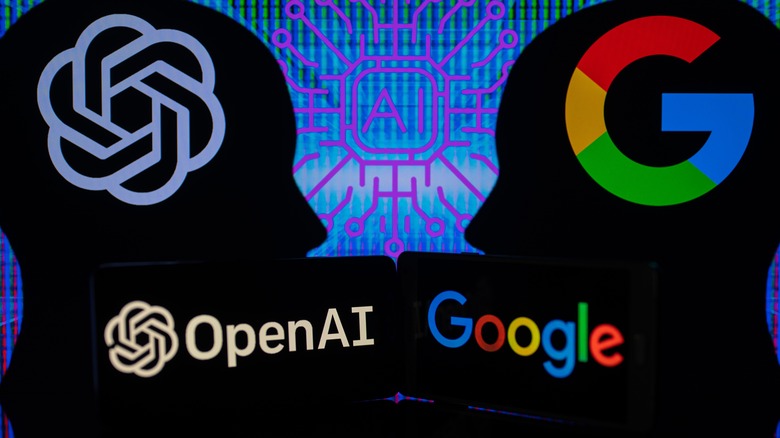 OpenAI and Google illustration 