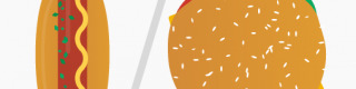 hamburger hotdog